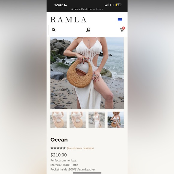 $210 Ocean Summer Bag - Picture 5 of 10